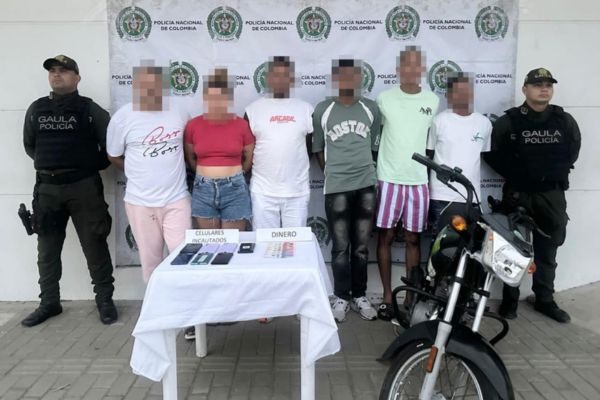 Foto cortesía Policía Nacional de Colombia. 