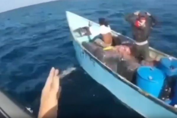 Foto tomada de captura de video de redes sociales. 