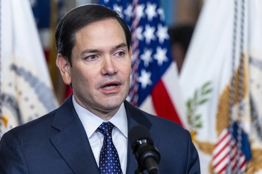 Fotografía de archivo del Secretario de Estado de EE.UU. Marco Rubio. EFE/EPA/Shawn Thew