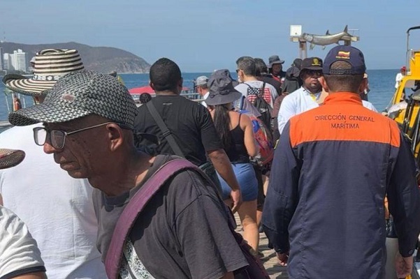 Estas medidas deben ser acatadas especialmente en los sectores de Taganga, Playa Grande, El Rodadero Norte y Sur, Playa Blanca, Bello Horizonte, la Marina Internacional y la bahía de Santa Marta. Foto Dimar 