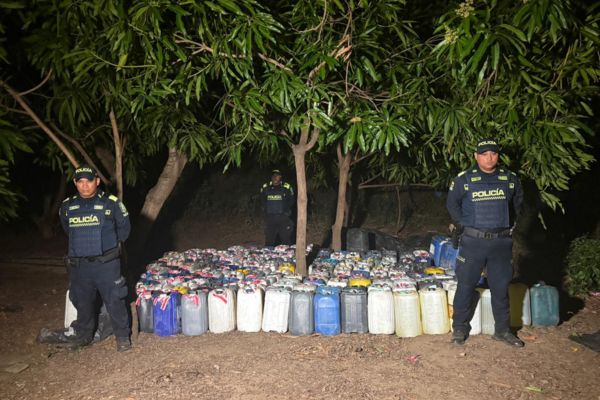 Foto cortesía Policía Nacional de Colombia. 