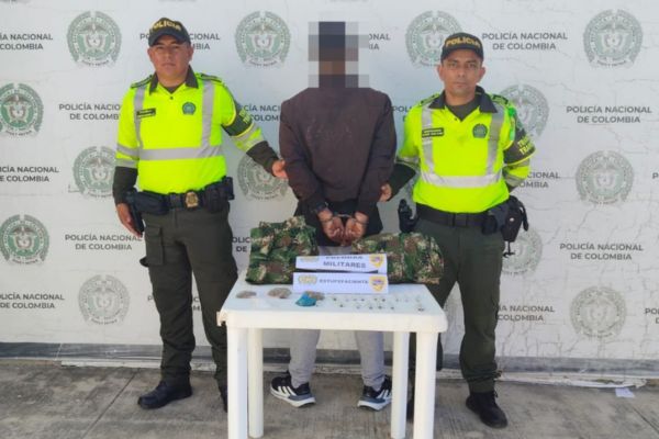 Foto cortesía Policía Nacional de Colombia. 
