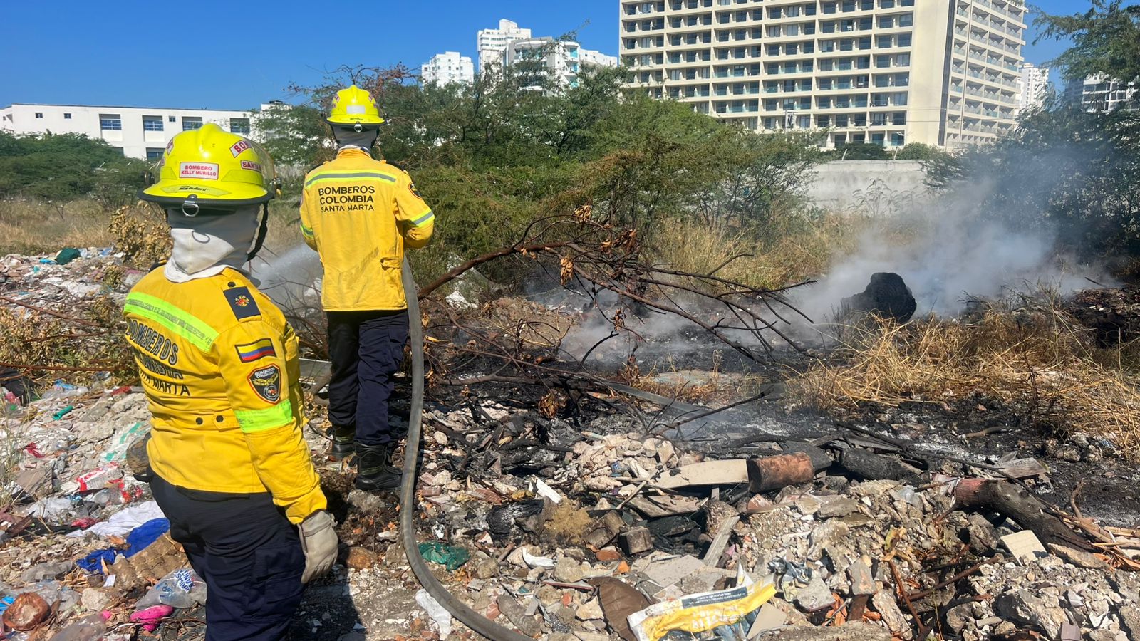 Foto: Bomberos de Santa Marta