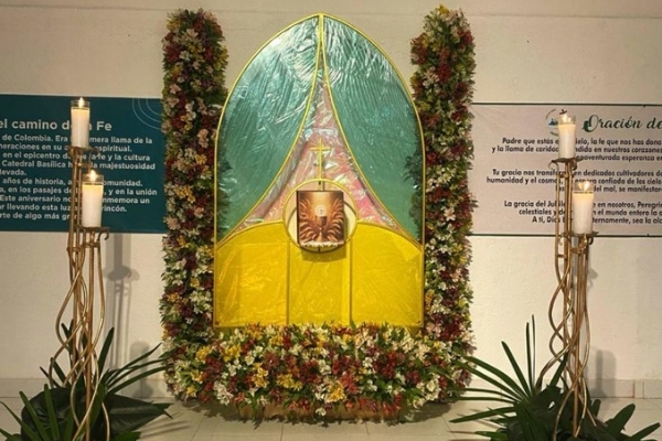 Monumento de la parroquia Nuestra Señora de Fátima 