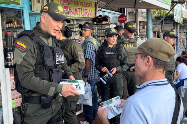 Foto Policía Nacional de Colombia. 