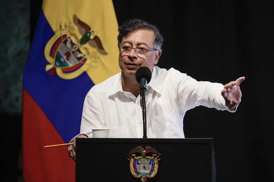 Fotografía de archivo del presidente de Colombia, Gustavo Petro. EFE/ Carlos Ortega