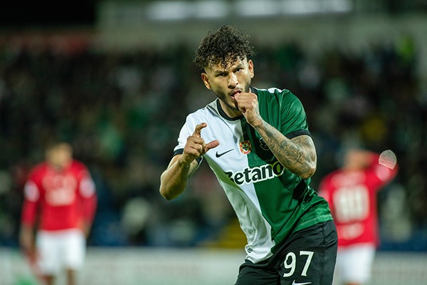 Luis Javier Suárez, delantero samario del Sporting de Lisboa y de la Selección Colombia. Foto EFE 