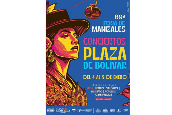 La Feria de Manizales 2026 contará con más de 300 eventos culturales, deportivos y musicales que se desarrollarán del 3 al 11 de enero en distintos escenarios de la ciudad. Foto tomada del instagram @Feriademanizales
