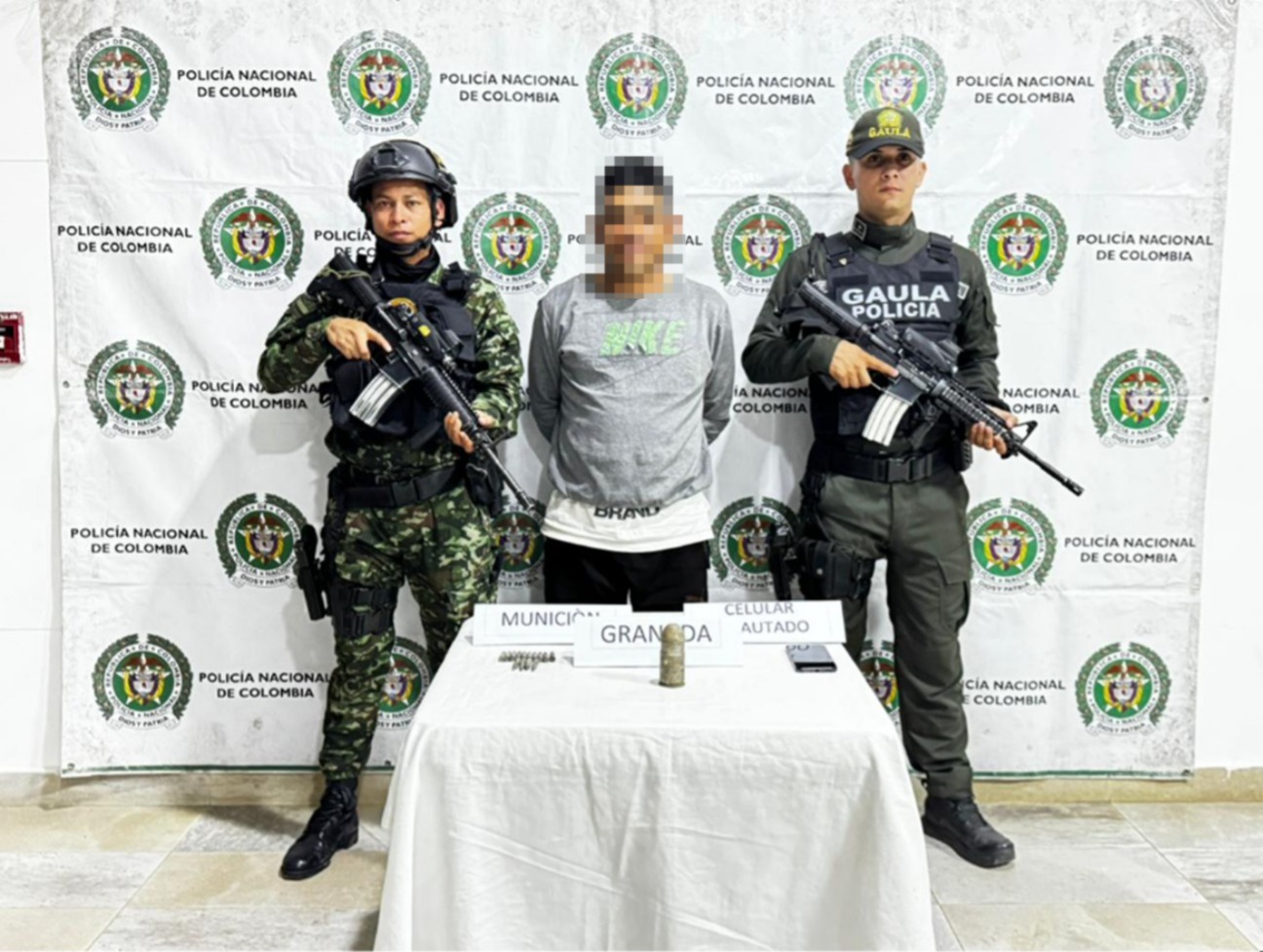 Foto Policía de Santa Marta