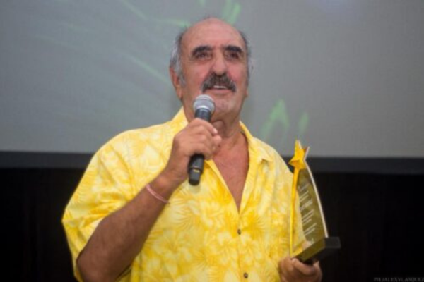El actor italocolombiano Salvo Basile. Foto Asociación Nacional de Festivales, Muestras y Eventos Cinematográficos y Audiovisuales de Colombia (ANAFE)