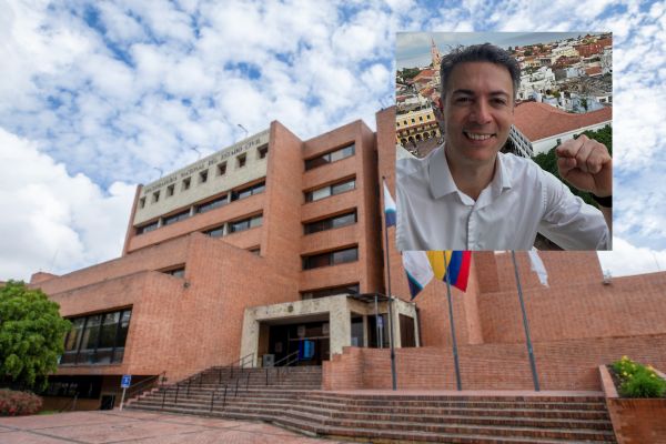 Foto elaborada con imagen de la Registraduría General de la Nación, cedida por ellos en el comunicado e imagen de Daniel Quintero tomada de sus redes sociales. 