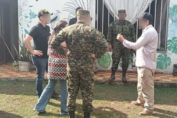 Foto Ejercito de Colombia. 
