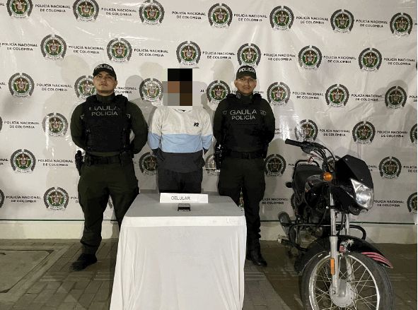 Foto Policía Nacional de Colombia. 
