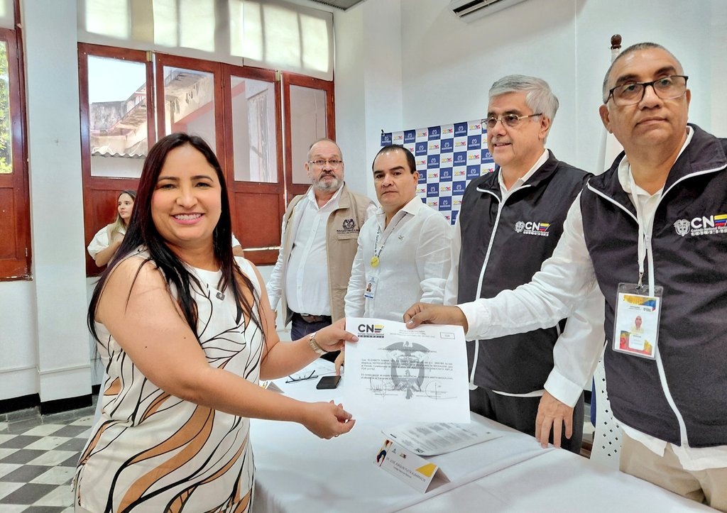 Foto cortesía CNE.