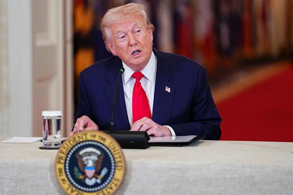 El presidente de EE.UU., Donald Trump. EFE/EPA/Aaron Schwartz / POOL