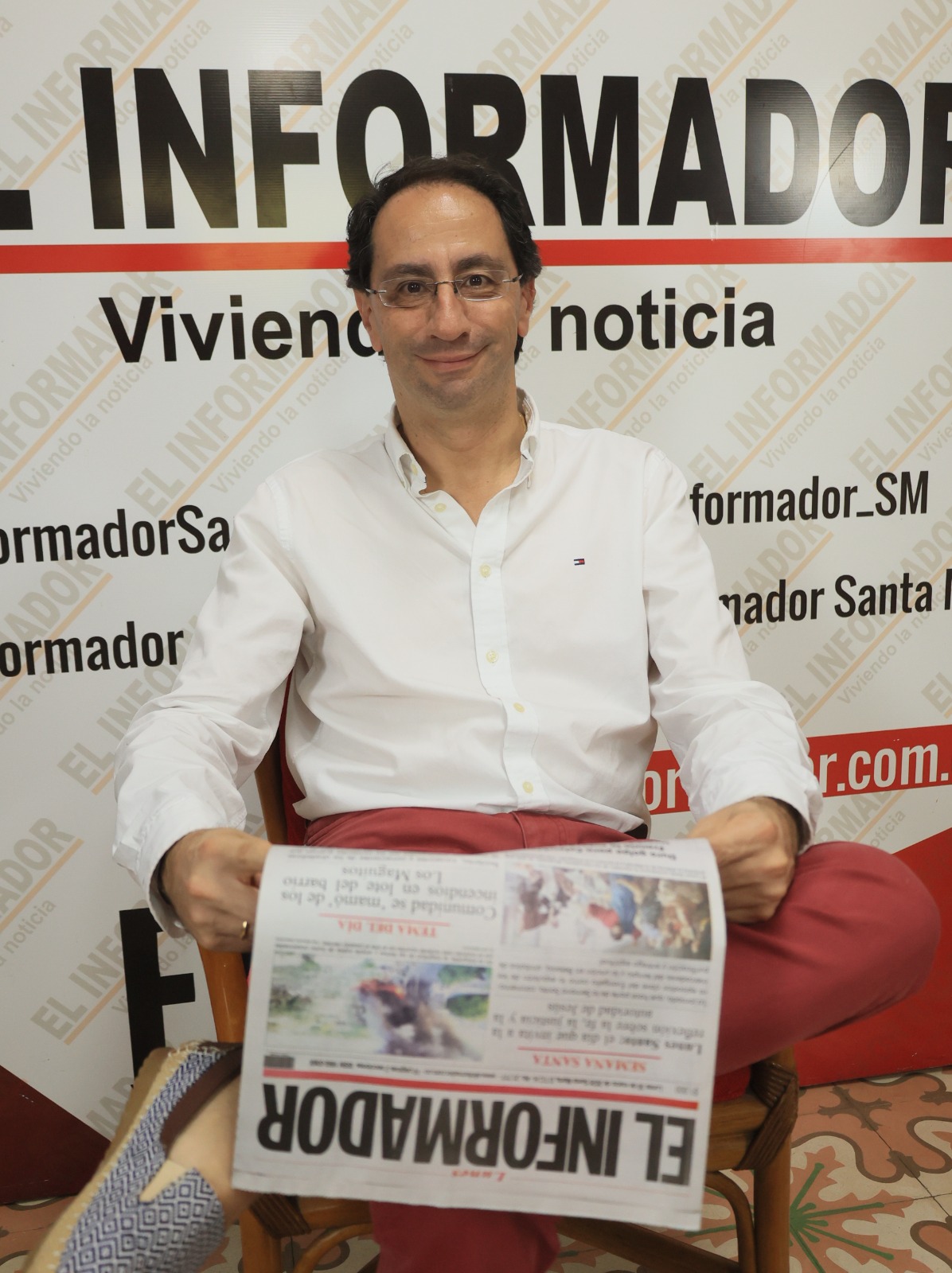 José Manuel Restrepo, formula vicepresidencial de Abelardo de la Espriella. Foto derechos EL INFORMADOR.