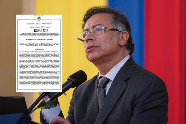 Foto Presidencia; Captura de Pantalla de decreto - Dapre