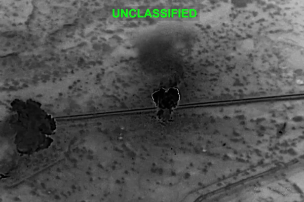 Captura de video del ataque a la Isla de Kharg, Irán por parte de Estados Unidos. Foto Comando Central de Estados Unidos @CentCom