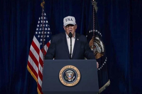 Captura de vídeo extraída de la Cuenta de Truth Social del presidente de EE.UU, Donald Trump, quien anunció este sábado una operación militar "masiva" con el objetivo de "aniquilar" y "destrozar" al régimen de los ayatolás en Irán, al tiempo que pidió al pueblo iraní alzarse para tomar el control en todo el país.EFE/ Cuenta de Truth Social del Presidente de EE.UU. Donald Trump S