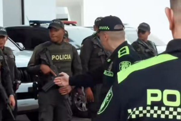 Captura de video tomada de la Alcaldía de Riohacha