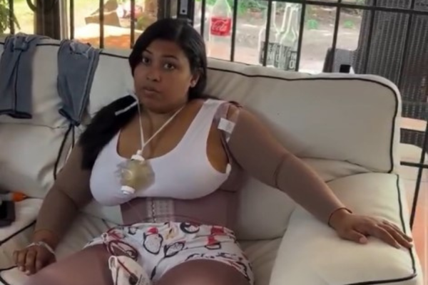 Captura de pantalla de video viral redes sociales 
