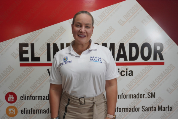 Sarita Vives, secretaria de Movilidad de Santa Marta. Foto derechos reservados EL INFORMADOR.