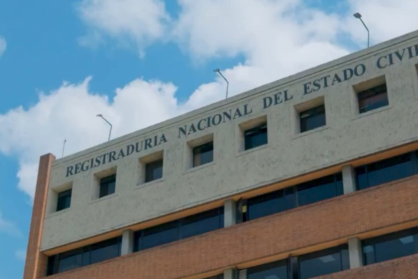 Captura de pantalla de la red social X de la Registraduría