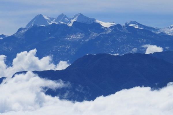 Vista de la Sierra Nevada de Santa Marta.