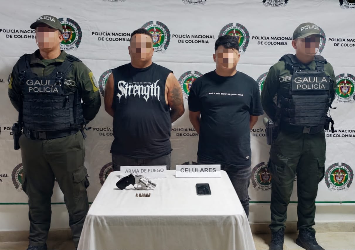 Foto cortesía Policía Nacional. 