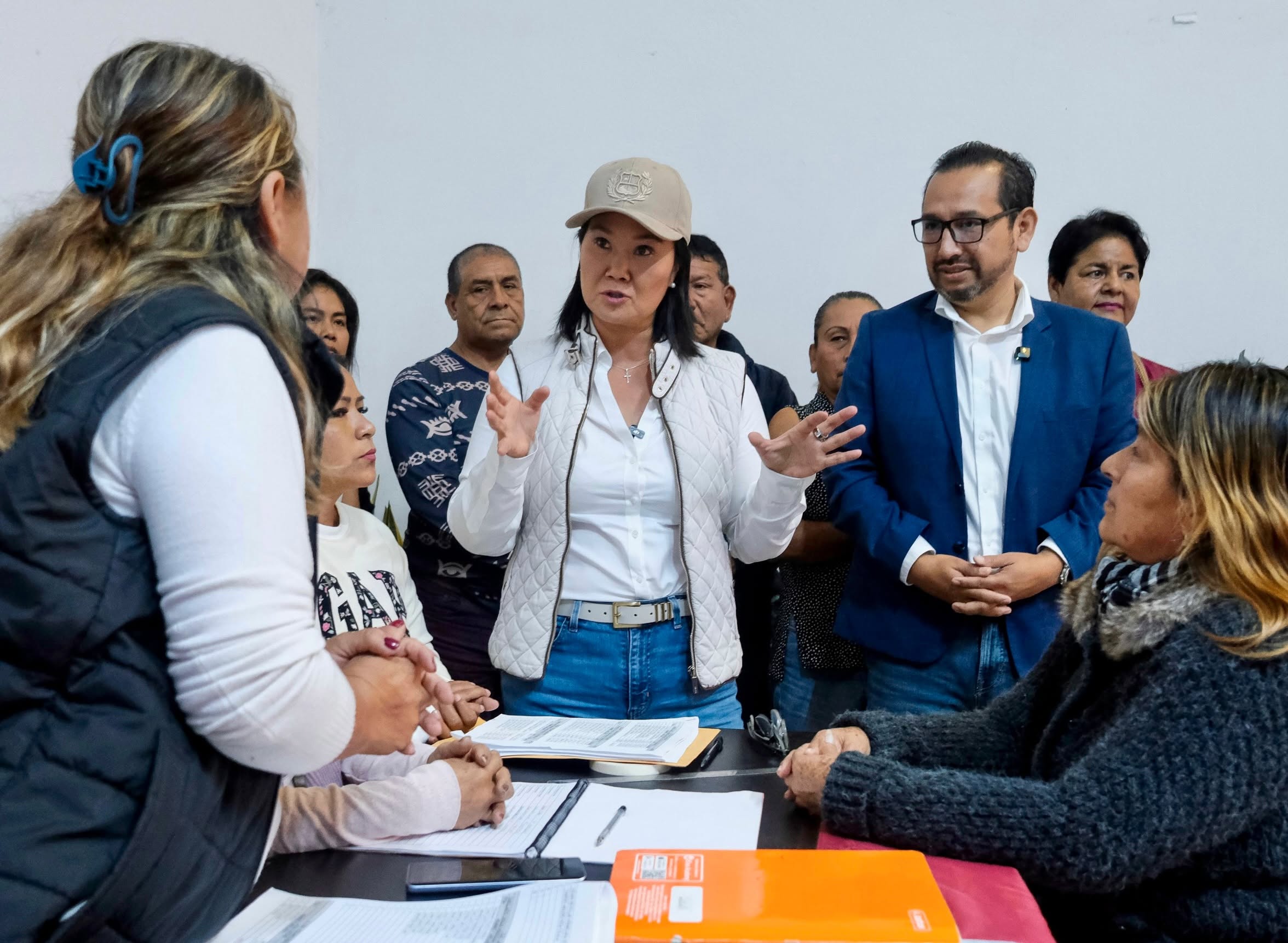 Foto de Keiko Fujimori. 