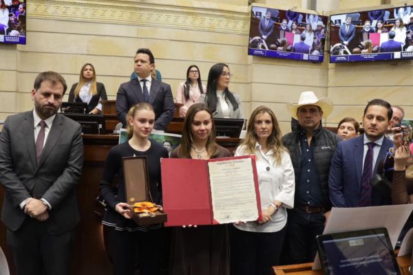 Foto cortesía Senado de Colombia. 