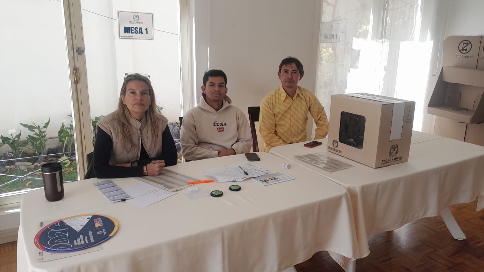 Foto cortesía Registraduría Nacional. 