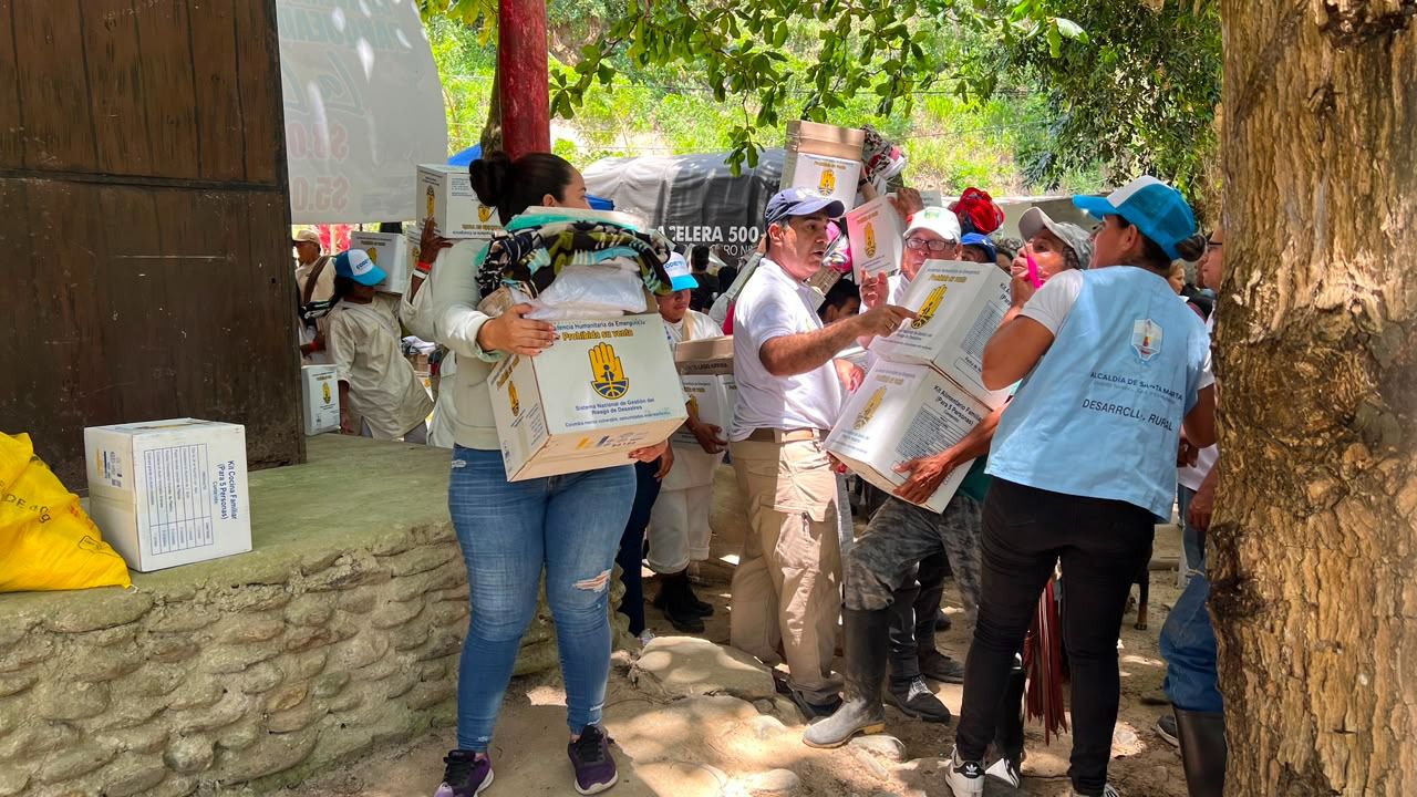 Foto cortesía Alcaldía de Santa Marta.