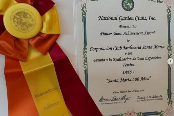Foto Club de Jardinería de Santa Marta.