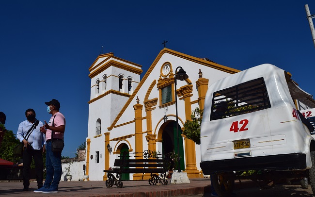 Parroquia Santo Domingo, construida en 1544 por la comunidad de los dominicos, los primeros religiosos que llegaron a Mompox.