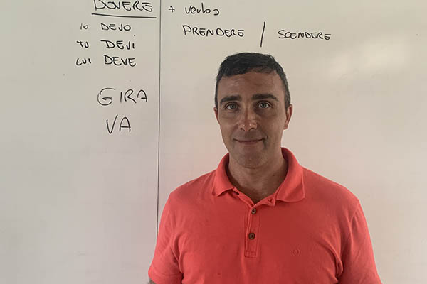 Gionatan Di Consoli, docente catedrático de la Universidad del Magdalena. 