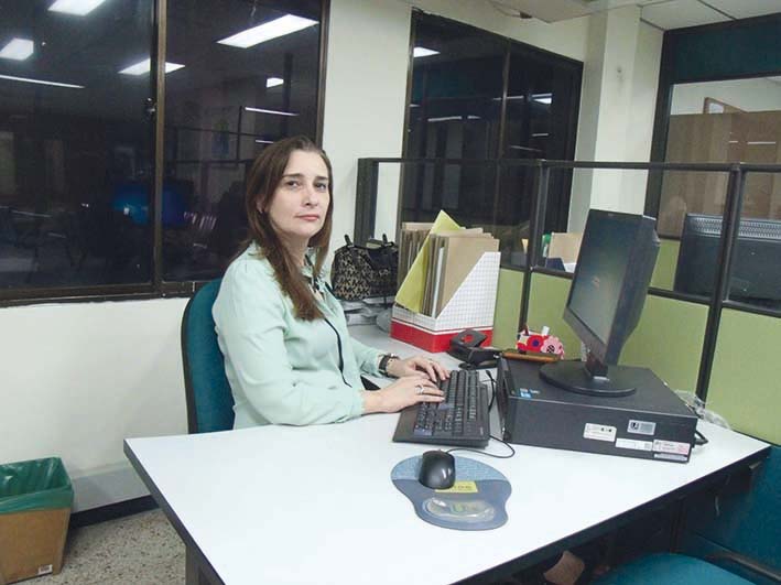Margarita Serrano, coordinadora de prácticas de Psicología  Universidad Cooperativa de Colombia
