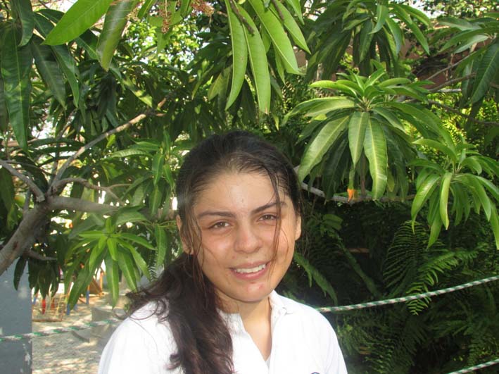 Natalia Lancheros Fonseca, de grado 11