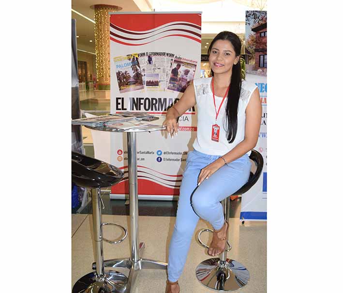 Durante los tres días de la feria, EL INFORMADOR estuvo presente. Paola Salazar Moreno – asesora de ventas y mercadeo.