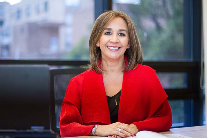 Sandra Forero Ramírez, presidenta de Camacol.