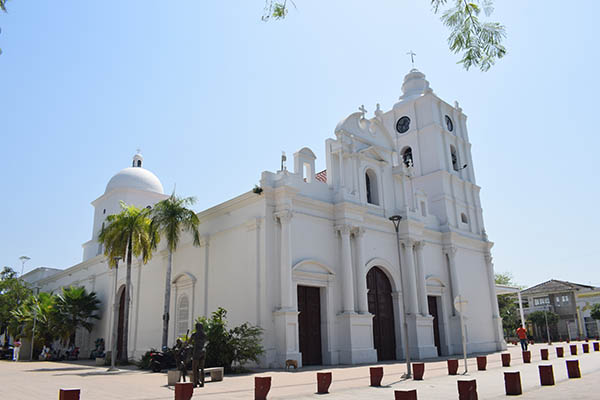 Parroquia San Juan Bautista, catalogada como una de la construcción más antigua de la municipalidad.