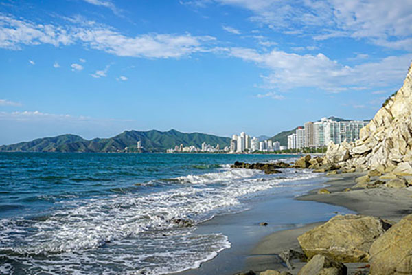 La bahía de Santa Marta, llamada también ‘La Perla de América’ por sus encantos que le dio la naturaleza.