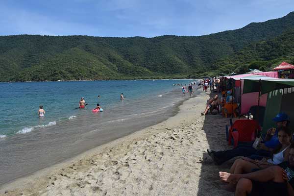 Cabo Tortuga, una de las playas más visitadas por el turismo nacional e internacional.