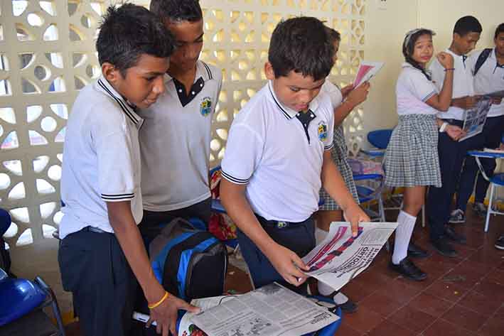 La Institución Educativa Distrital Simón Bolívar desde ya inició las eliminatorias para escoger el estudiante que los representará.