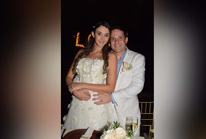 Los esposos Camilo George Díaz y Erika Acosta Suescún. Los esposos Camilo George Díaz y Erika Acosta Suescún.