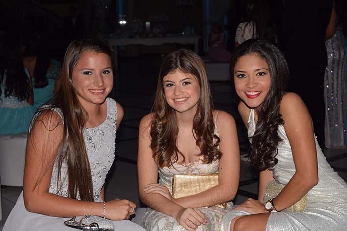 Ítala Vives, Ana Sofía Vergara y Diana Cabrera.