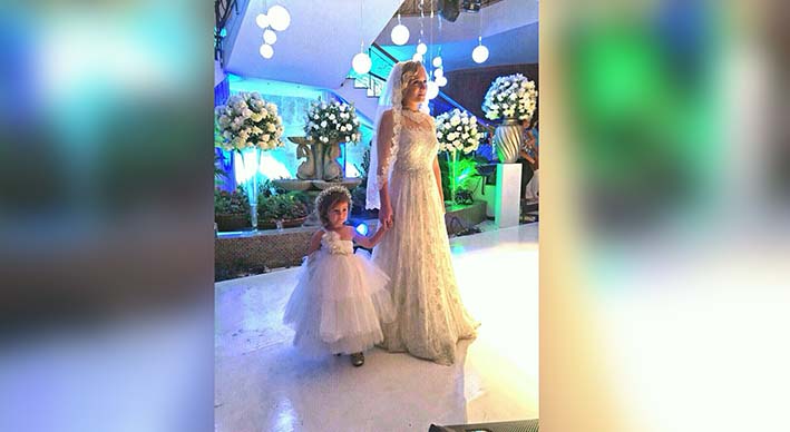 Hermosos vestidos de novias se podrán apreciar en el show central que tendrá este evento benéfico.