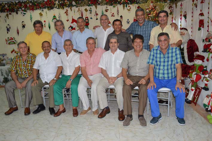 Fernando González, Felipe Aun, Jairo Peralta, José Diazgranados, Carlos Peña, Enrique Makacio, José Bermúdez, Alberto Barros, José Campo, Luis Vives Lacouture, José Porras, Miguel Martínez y Alejandro Habeych.