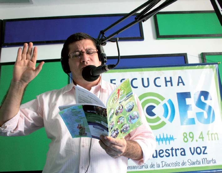 El sacerdote Jesús Orozco Pabón, párroco de la parroqioa del barrio La Paz y director de la Emisora Voces, será el anfitrión de la jornada.
