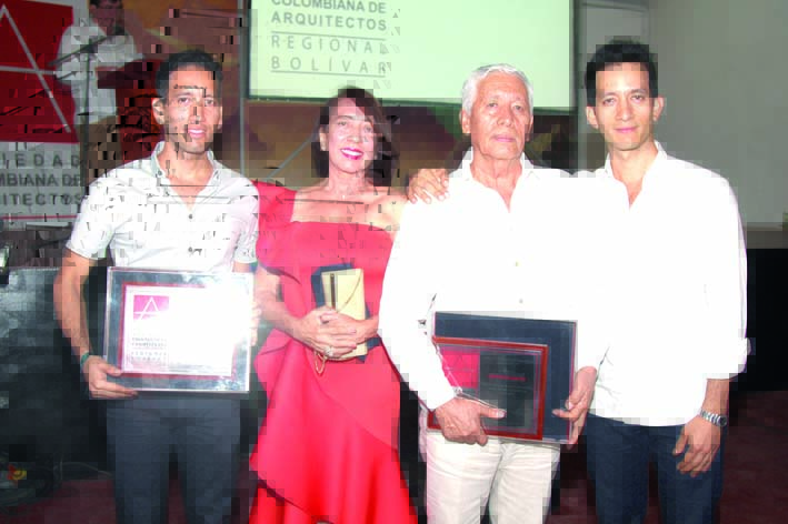 Camilo Galeano George Miryam George de Galeano, Luis Galeano Ríos y Elías Galeano George.